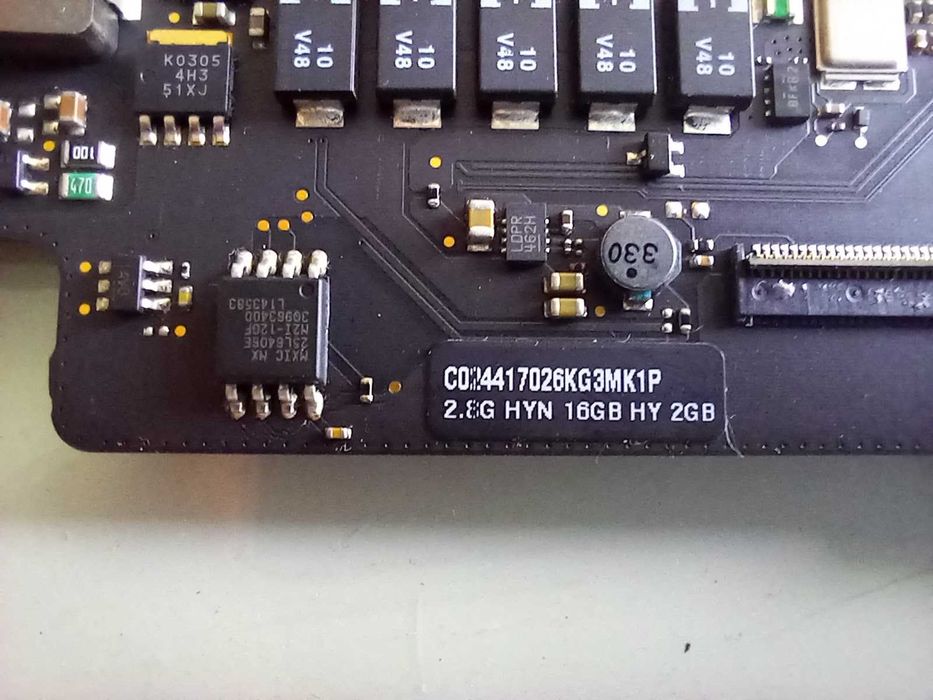 Board macbook 2.8GB HYN 16GB HY 2GB