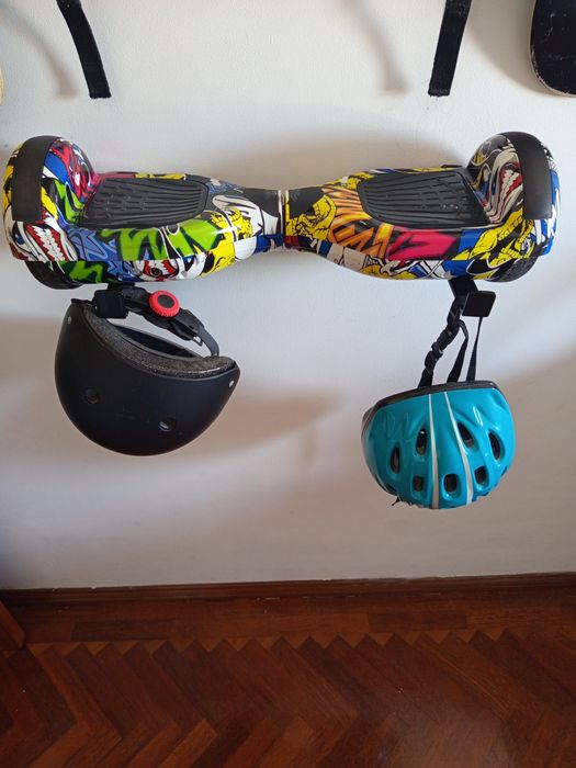 Hoverboard com assento + Skates e Capacete