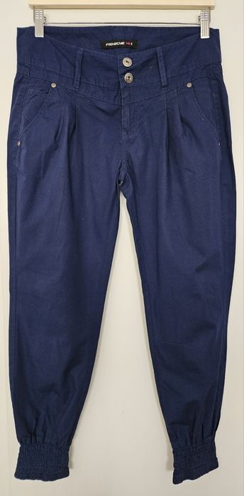 Calças em Azul Marinho como novas