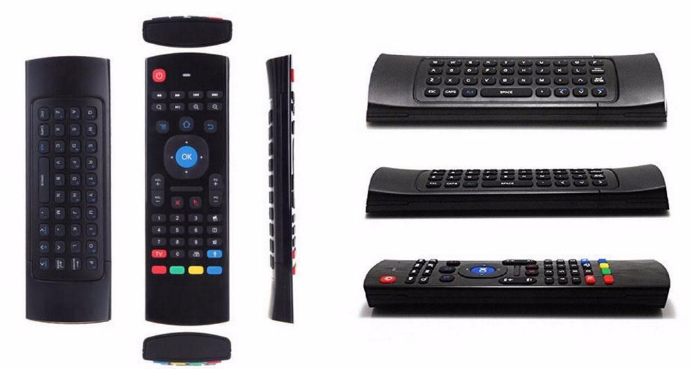 Mini Teclado com Mouse Air e Micro Sem fios MX3-M