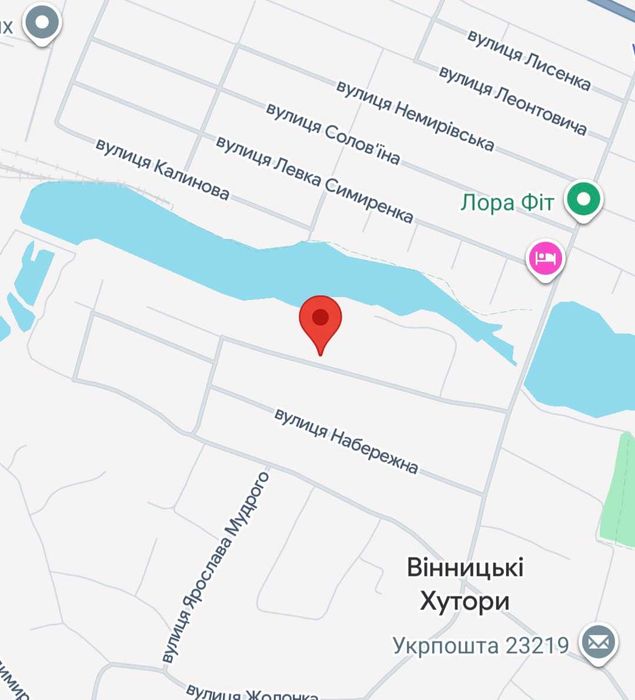 Земельна ділянка під будіництво с.Вінницькі Хутори
