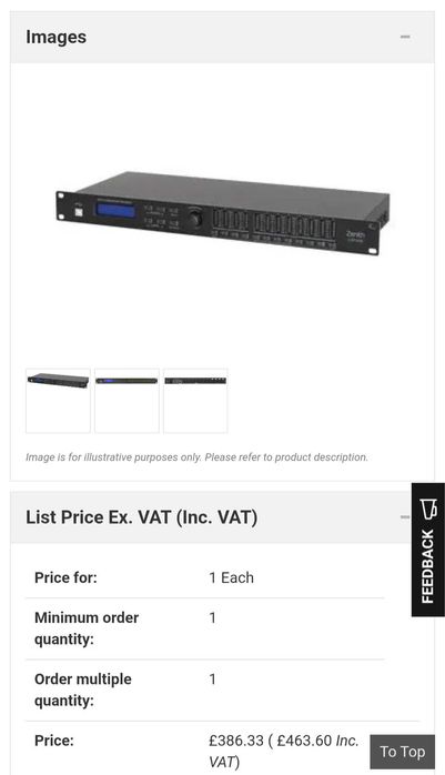 Processador de som digital ZENITH Lsp408 "crossover"