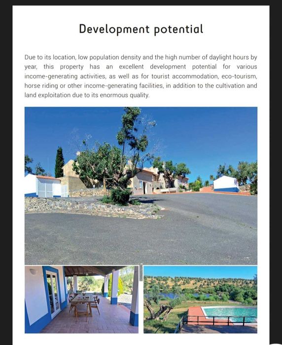 Herdade Alentejo com casa com piscina