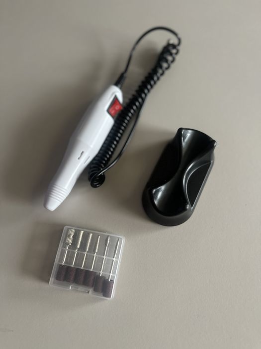 Frezarka do Paznokci Hybryda Manicure + Zestaw Frezów