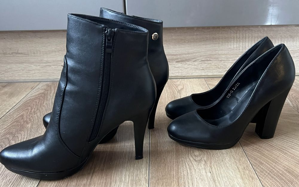 Nowe botki plus czółenka gratis 38