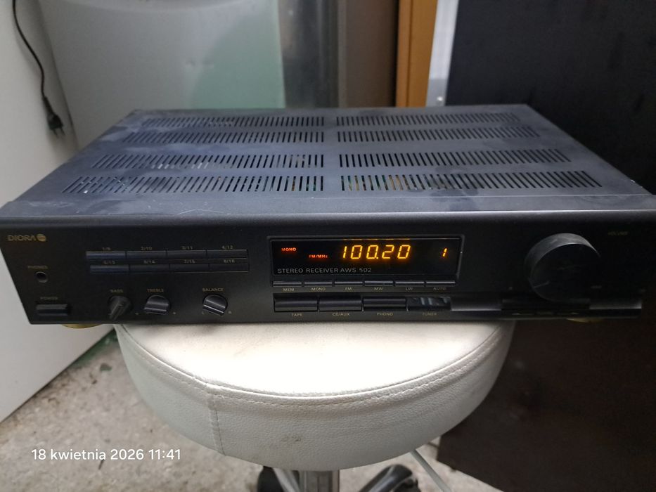 Diora  AWS 502 amplituner  rzadko spotykany