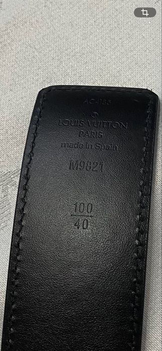 Pasek meski Louis Vuitton dwustronny Nowy
