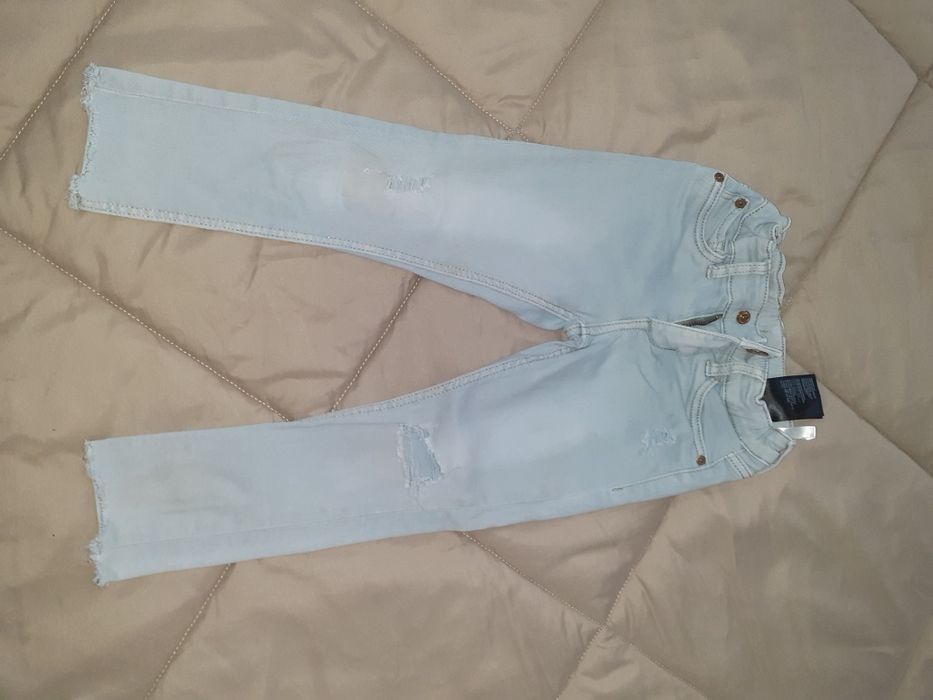 Calças de ganga menina 3/4 anos