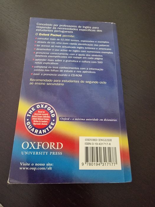 Dicionário oxford português ingles