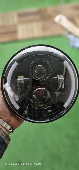 Par de Farois led patrol y60 com angel eye