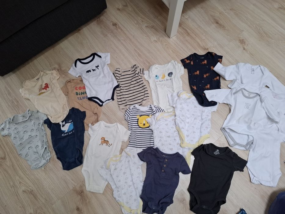 Rozmiar 68 mega Paka Ubrań,ciuchy w stanie idealnym,nowe