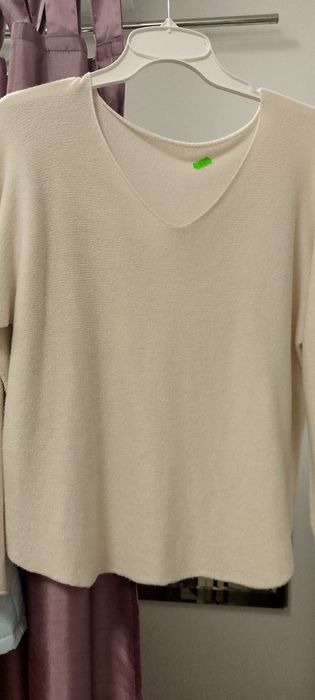 Sweter damski beż jasny