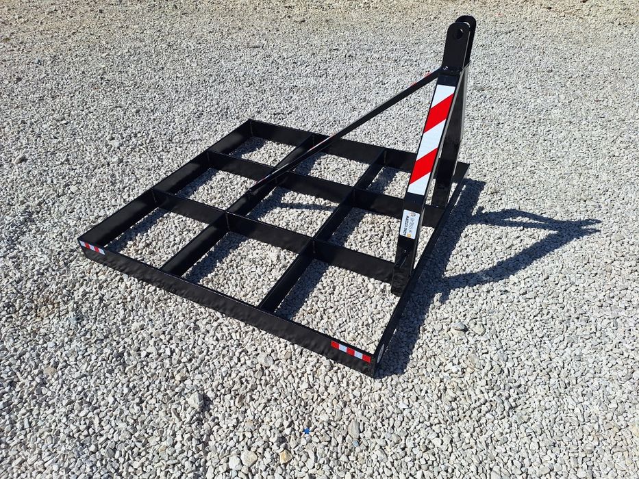 Niwelator ogrodowy, równarka terenu, do ciągnika i minitraktorka TUZ