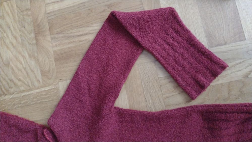 Bluzka bordowa roz . XXL