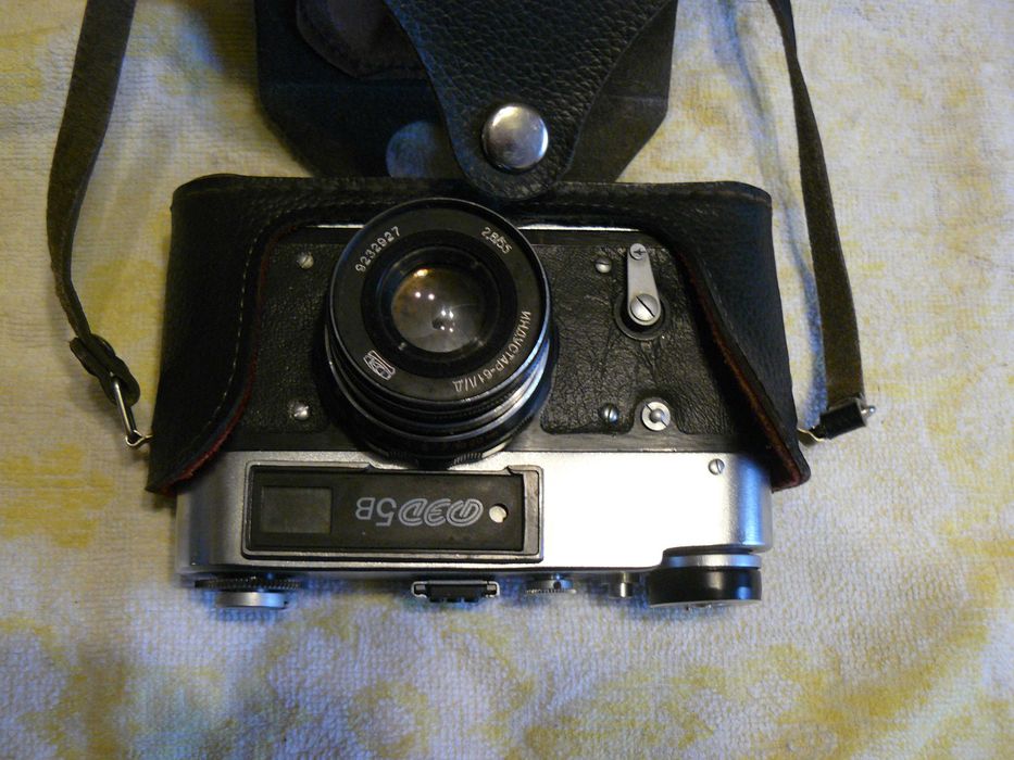 Aparat fotograficzny analogowy ruski  kompletny