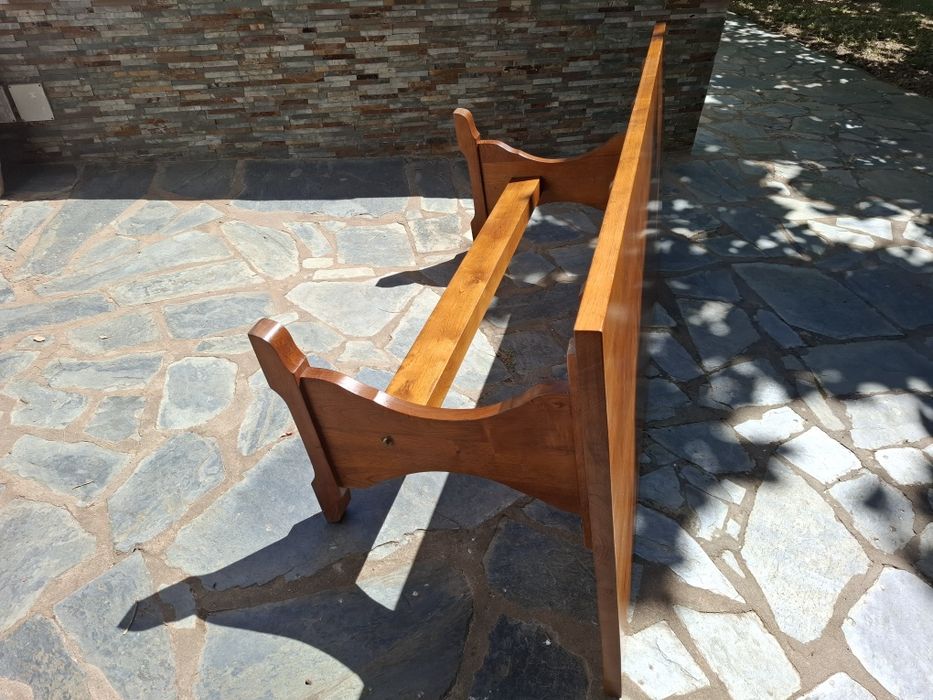 Mesa Rustica 2m x 1m + 8 Cadeiras