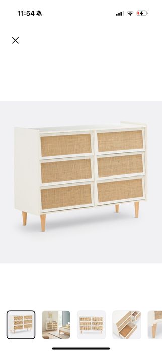 Cómoda branco-sujo La redoute