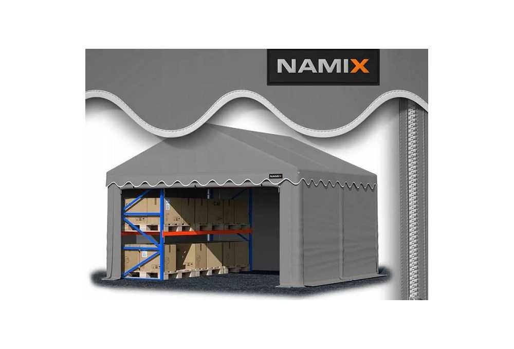 Namiot BASIC 5x5 magazynowy handlowy garaż wiata PE 240g/m2