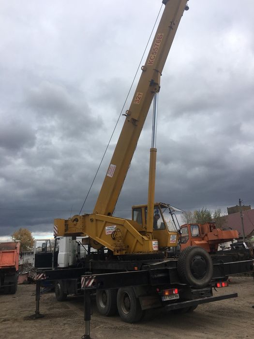 Автокран 32 метри, послуги крана, кран