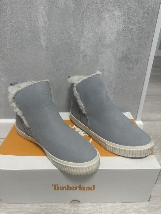 Жіночі ботінки Timberland Skyla Bay Pull On Boot Light Grey Nubuck