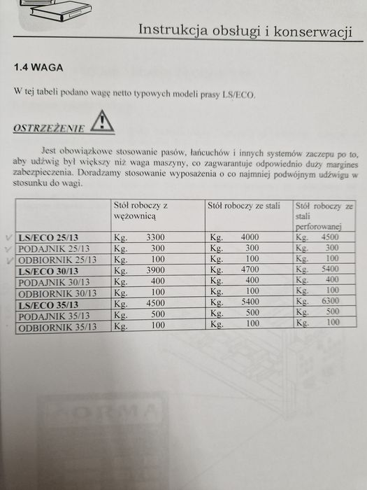 Prasa do drewna  klejonki płyty meblowej orma