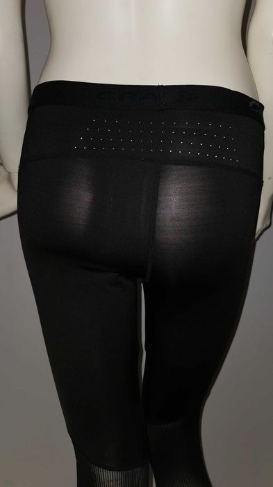 CRAFT FOCUS RUN- Damskie Spodnie do Biegania Tights 7/8 S j. Nowe
