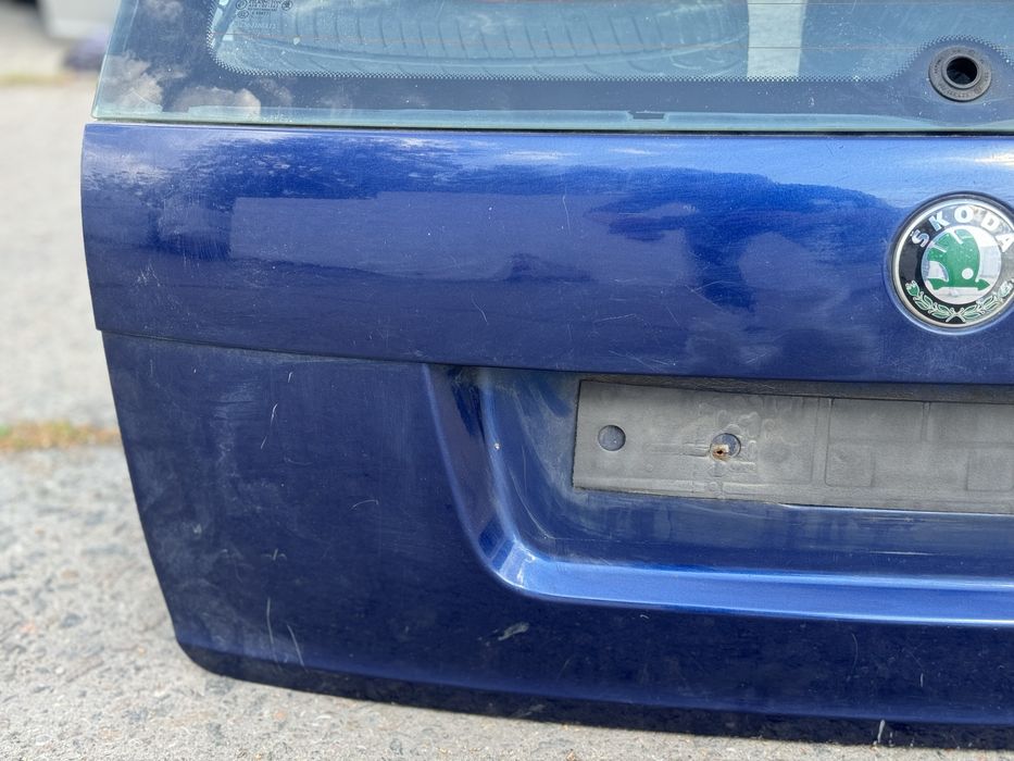 Ляда Skoda Octavia A5 синя 9462 кришка багажника Універсал шкода а5