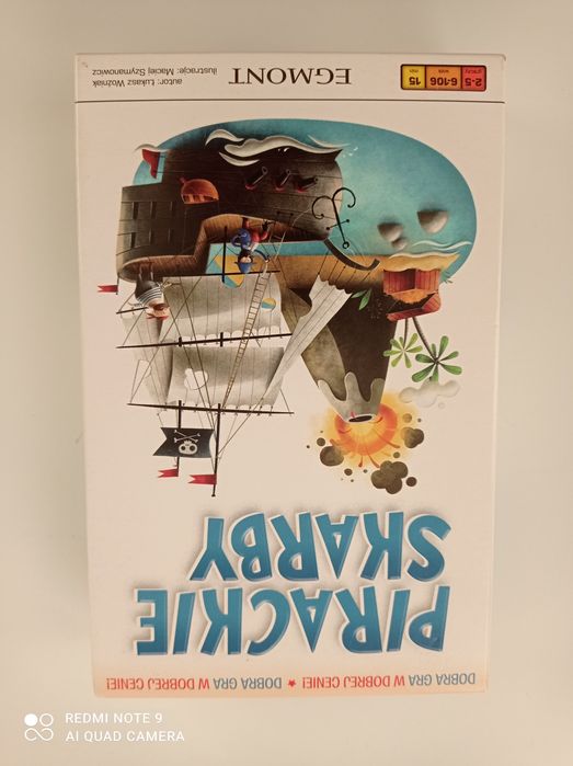 Pirackie skarby gra planszowa