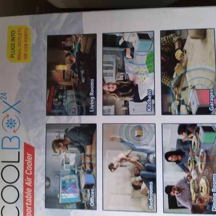 Aparelho novo para dar ar frio com cabo usb