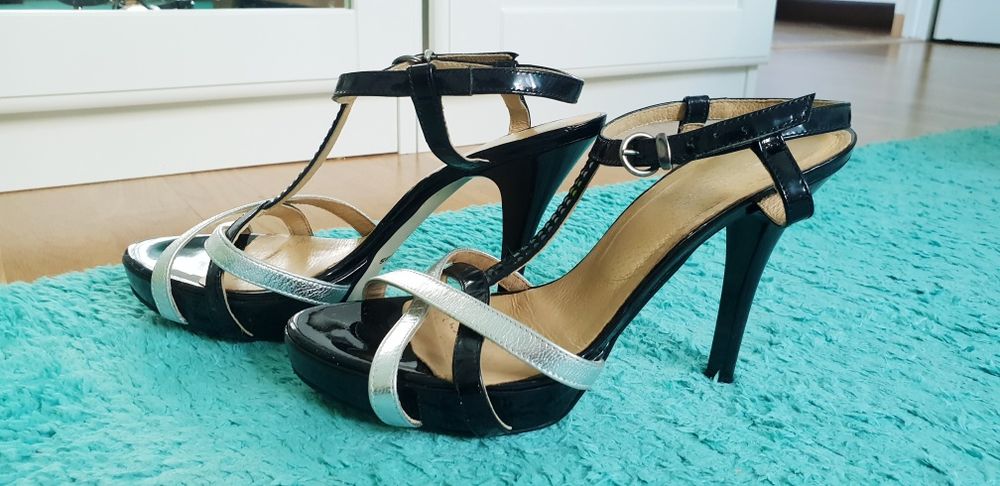Buty, szpilki wieczorowe letnie, Wojas