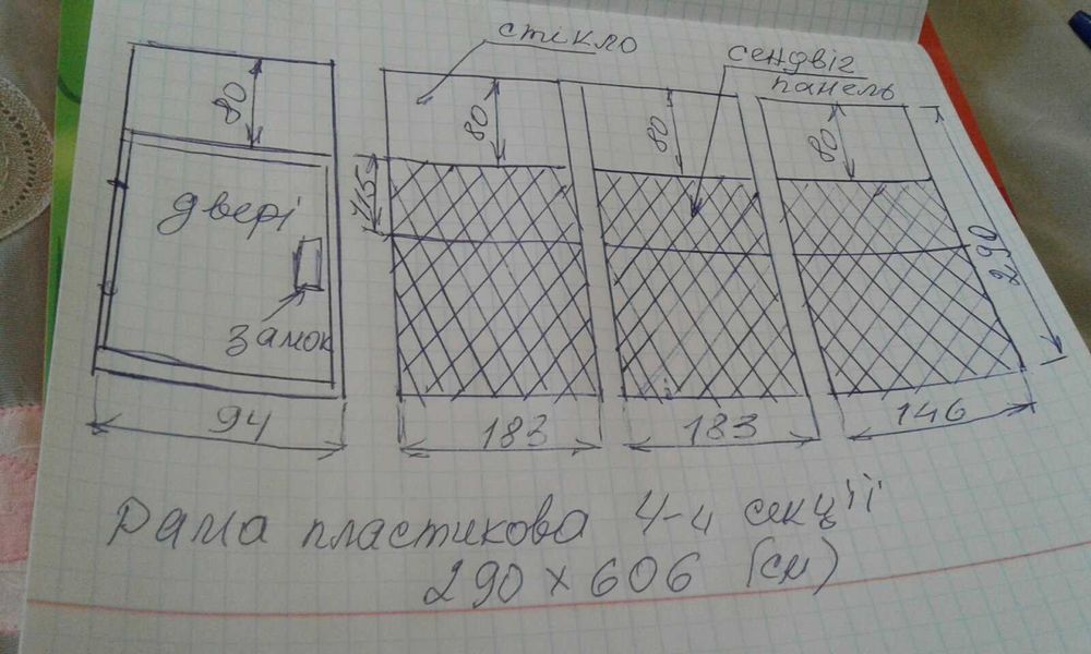 Продам пластикову раму.