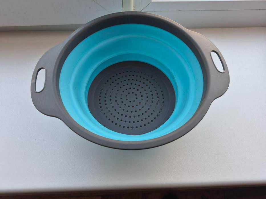 Дуршлаг willinger силиконовый ø14 см smile складной