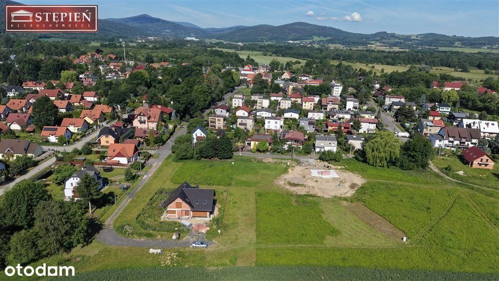 Działka budowlana w Sobieszowie z widokiem na góry