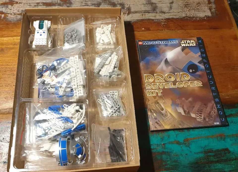 dzis LEGO 9748 MINDSTORMS  STAR WARS Zestaw programisty droidów 1999r.
