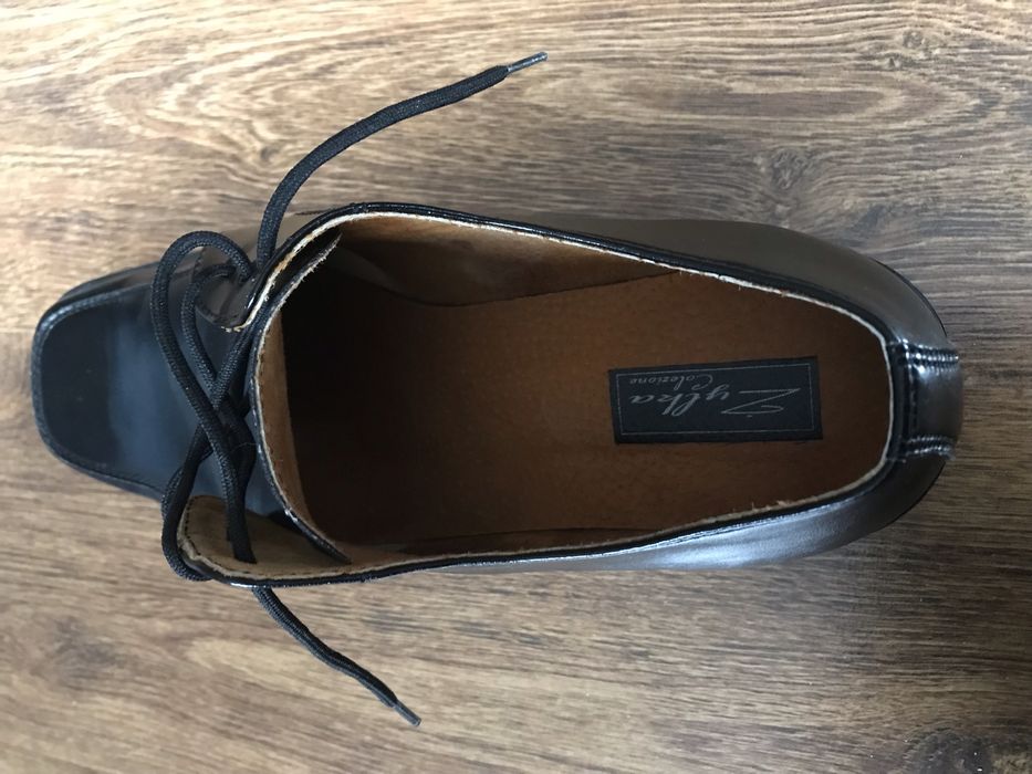 Buty męskie wizytowe skórzane rozmiar 39
