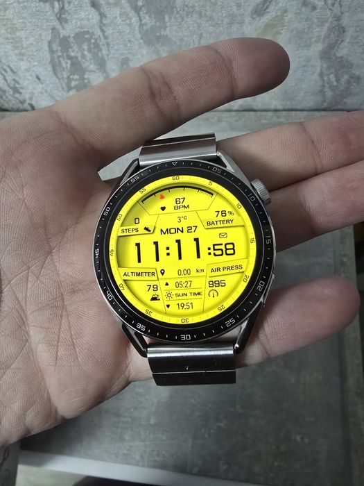 Смарт-годинник Huawei watch gt 3 stainless steel