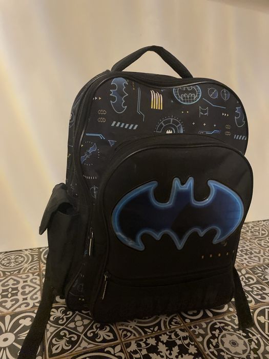 Plecak batman czarno niebieski