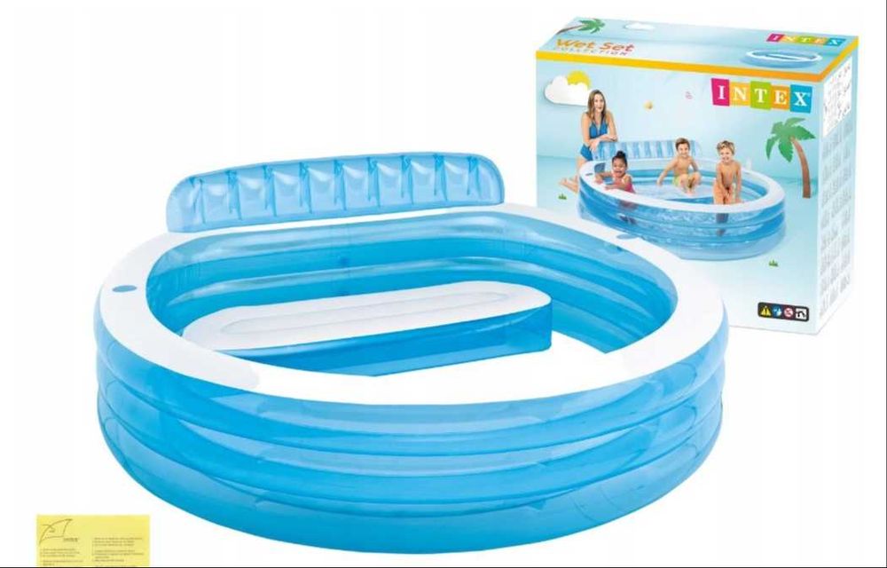Dmuchany basen ogrodowy Intex 229x218 CM OKRĄGŁY