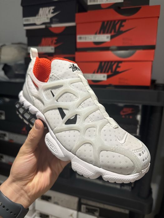 Nike Air Kukini Spiridon Cage 2 Stussy White