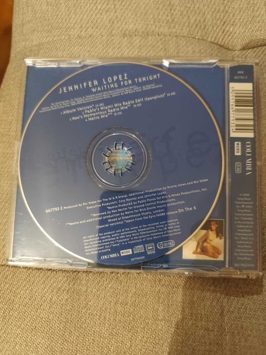 CD single Jennifer Lopez - Waiting For Tonight