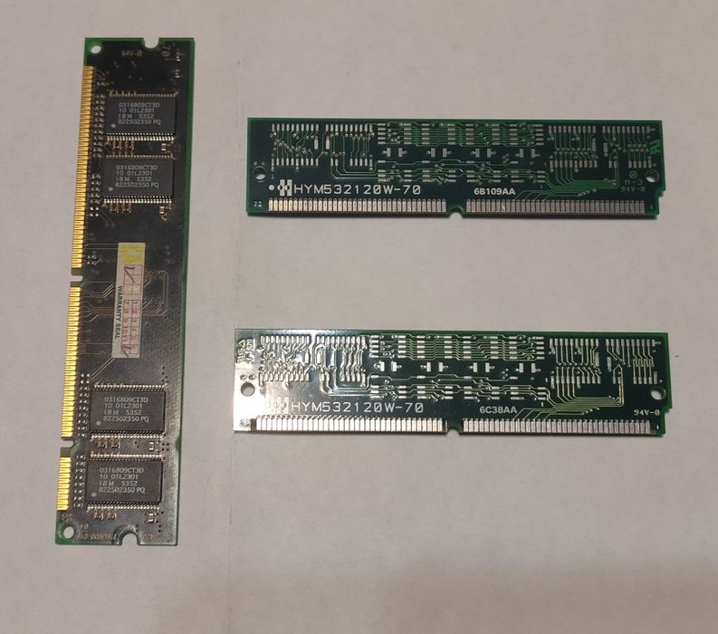 Продам платы раритетной оперативной памяти на 16 МВ