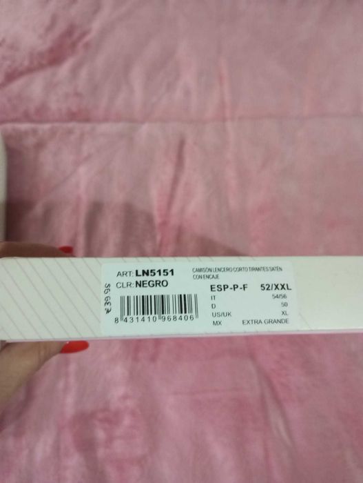 Camisa e Robe de noite - Black