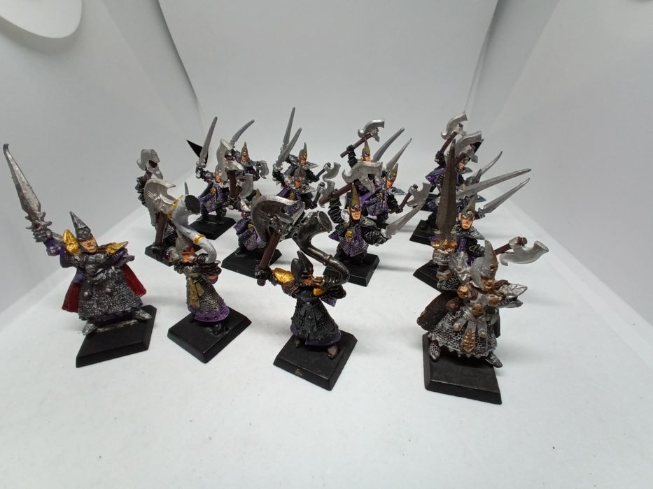 16x Maruders Dark Elves metal Warhammer FB