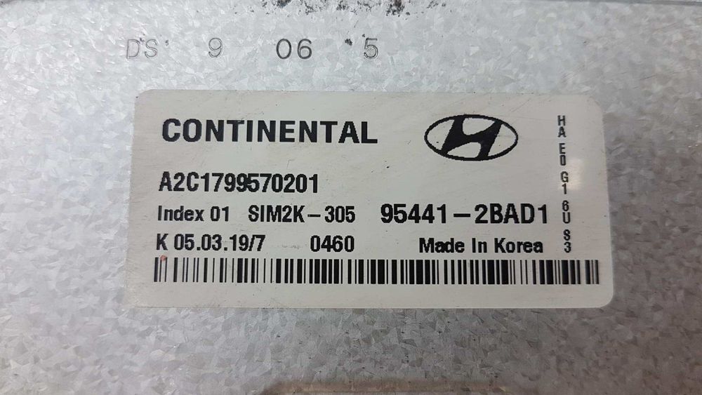 CENTRALINA CAIXA DE VELOCIDADES AUTOMÁTICA HYUNDAI IONIQ KLASS HYBRID