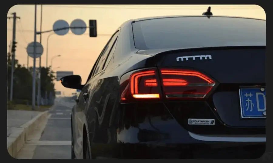 Volkswagen VW Jetta Mk6 2011–2014 Lampy Tylne LED DRL Komplet