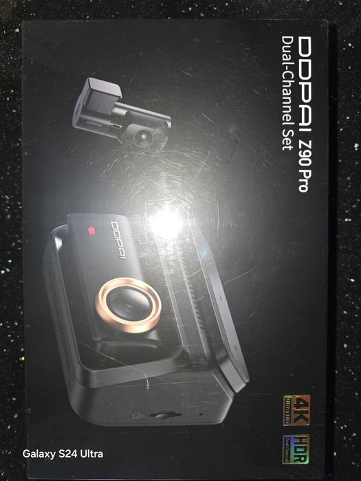 DDPAI Z90 Pro  Dual-Channel Set 4K Wideorejestrator Kamerka Samochodow