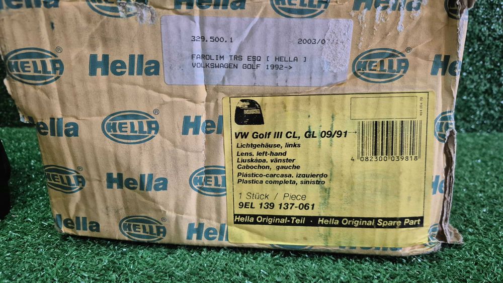 Farolim Traseiro Direito Volkswagen Golf III 1991 a 1998 Ref. 9EL139137.061 HELLA NOVO