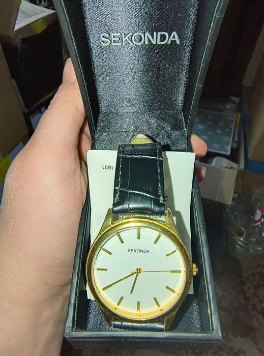 Часы seconda classic gold