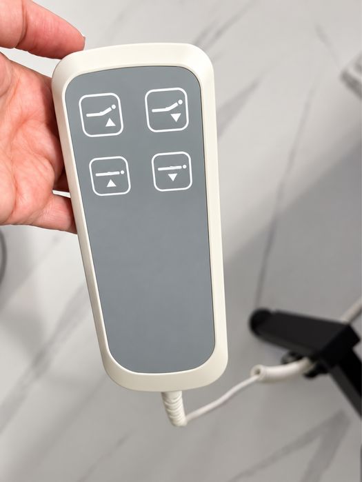 Łóżko kosmetyczne/do masażu PHYSA LYON elektryczne – czarne