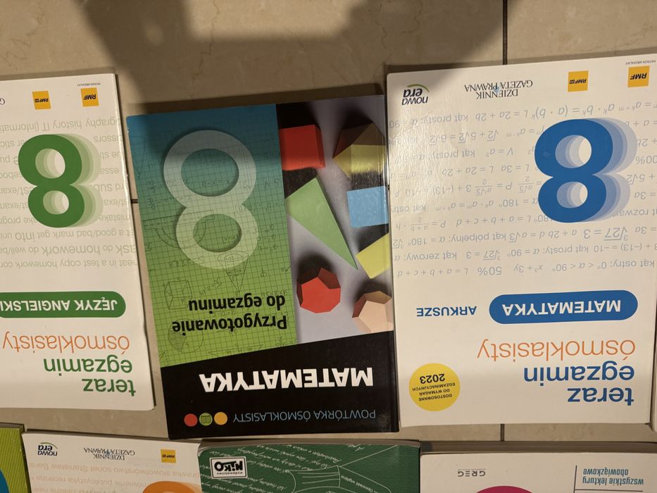 Repetytoria 8 klasa matematyka i angielski